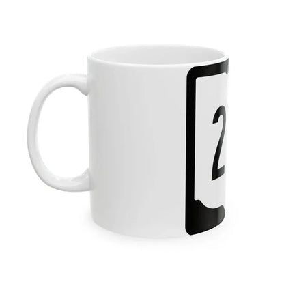 OH-210 1967 (Ohio) (Road Sign) White Coffee Mug - Go Mug Yourself