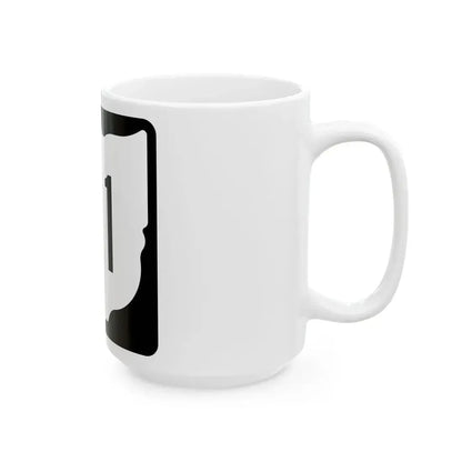 OH-211 1967 (Ohio) (Road Sign) White Coffee Mug - Go Mug Yourself