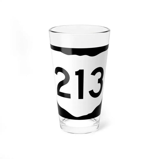 OH-213 (Ohio) (Road Sign) Pint Glss 16oz 16oz - Go Mug Yourself