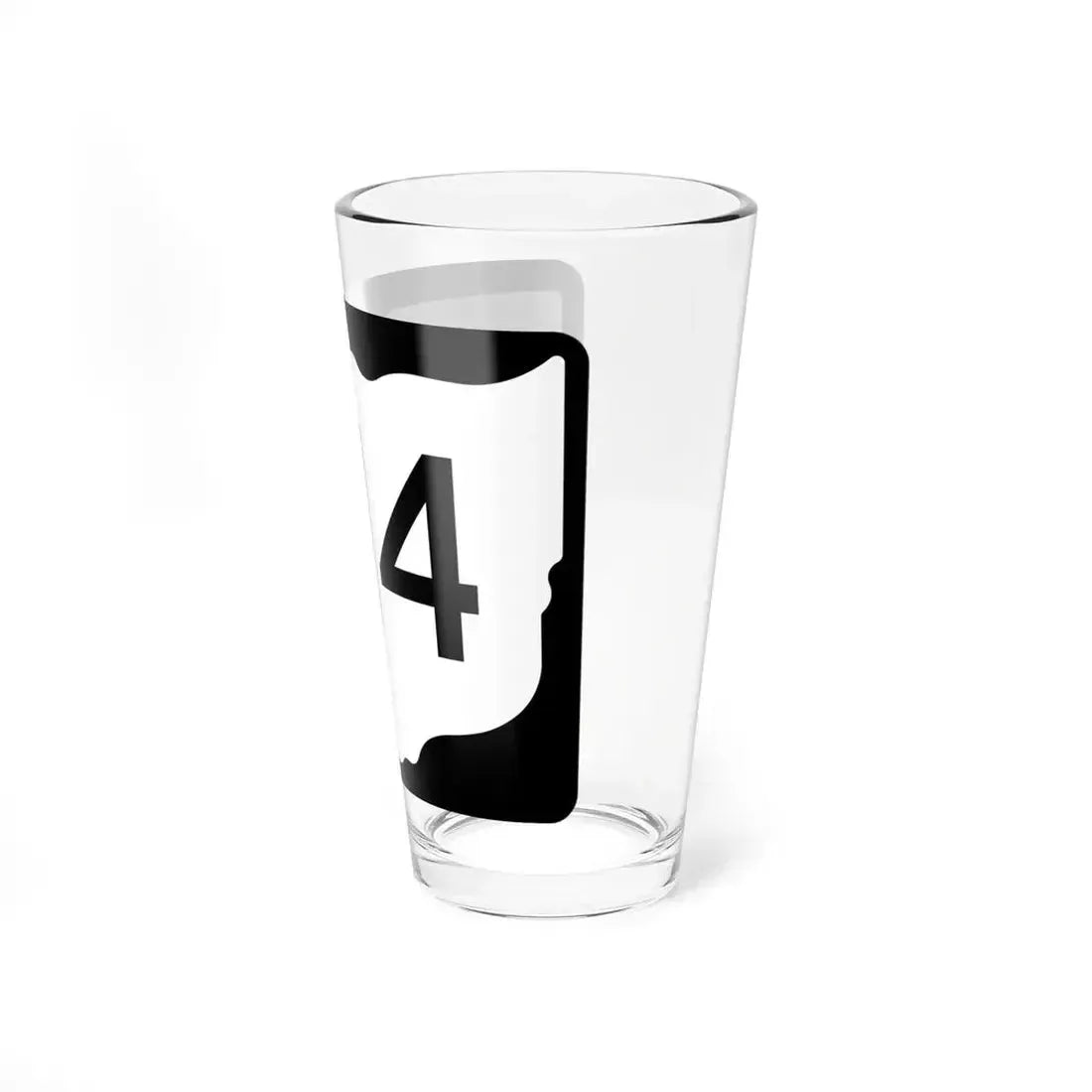 OH-214 (Ohio) (Road Sign) Pint Glass 16oz - Go Mug Yourself