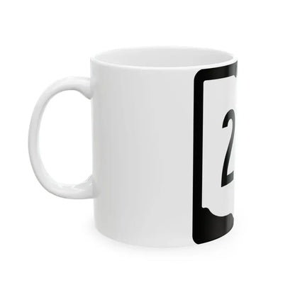 OH-215 1967 (Ohio) (Road Sign) White Coffee Mug - Go Mug Yourself