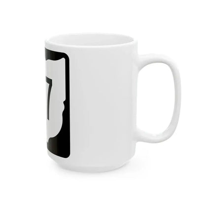 OH-217 1967 (Ohio) (Road Sign) White Coffee Mug - Go Mug Yourself