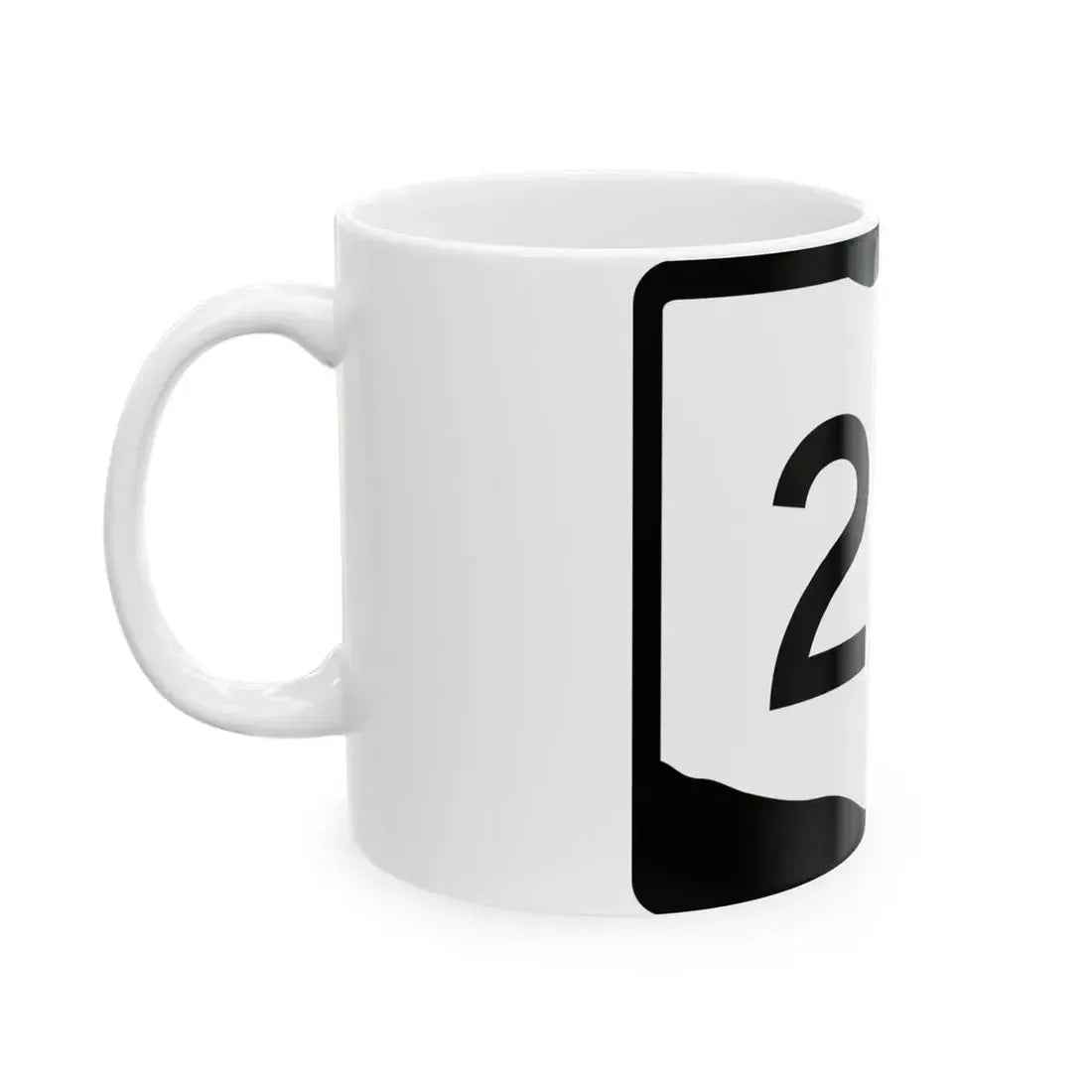 OH-217 (Ohio) (Road Sign) White Coffee Mug - Go Mug Yourself