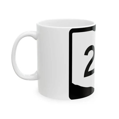 OH-217 (Ohio) (Road Sign) White Coffee Mug - Go Mug Yourself