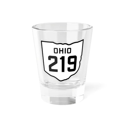 OH-219 1927 (Ohio) (Road Sign) Shot Glass 1.5oz 1.5oz - Go Mug Yourself