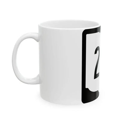 OH-221 1967 (Ohio) (Road Sign) White Coffee Mug - Go Mug Yourself