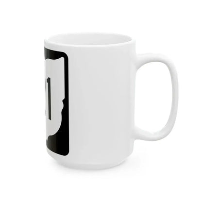 OH-221 1967 (Ohio) (Road Sign) White Coffee Mug - Go Mug Yourself