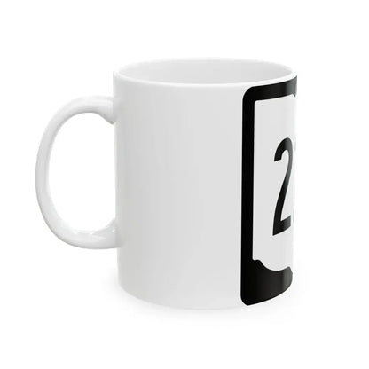OH-222 1967 (Ohio) (Road Sign) White Coffee Mug - Go Mug Yourself
