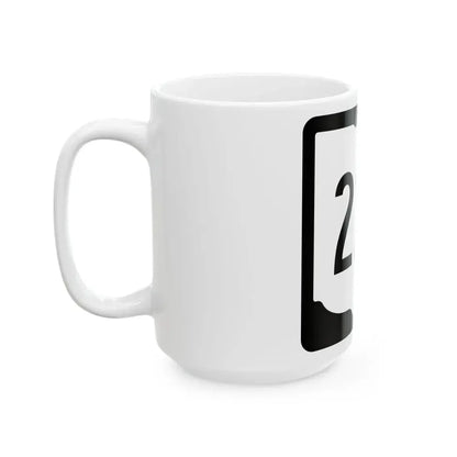 OH-222 1967 (Ohio) (Road Sign) White Coffee Mug - Go Mug Yourself