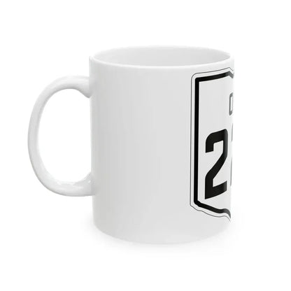 OH-223 1927 (Ohio) (Road Sign) White Coffee Mug - Go Mug Yourself