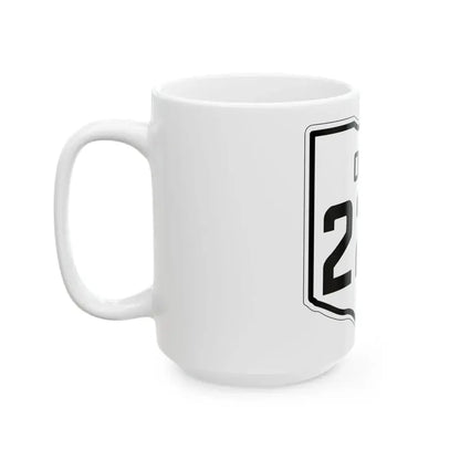 OH-223 1927 (Ohio) (Road Sign) White Coffee Mug - Go Mug Yourself