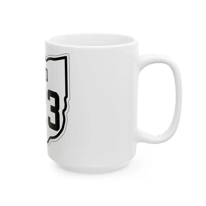 OH-223 1927 (Ohio) (Road Sign) White Coffee Mug - Go Mug Yourself