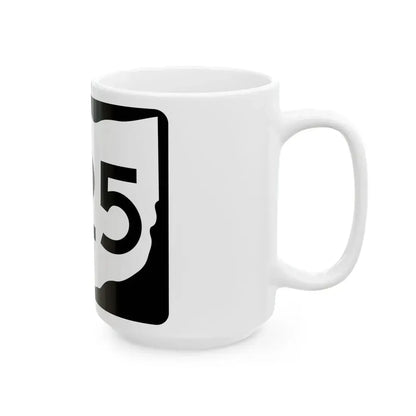 OH-225 (Ohio) (Road Sign) White Coffee Mug - Go Mug Yourself