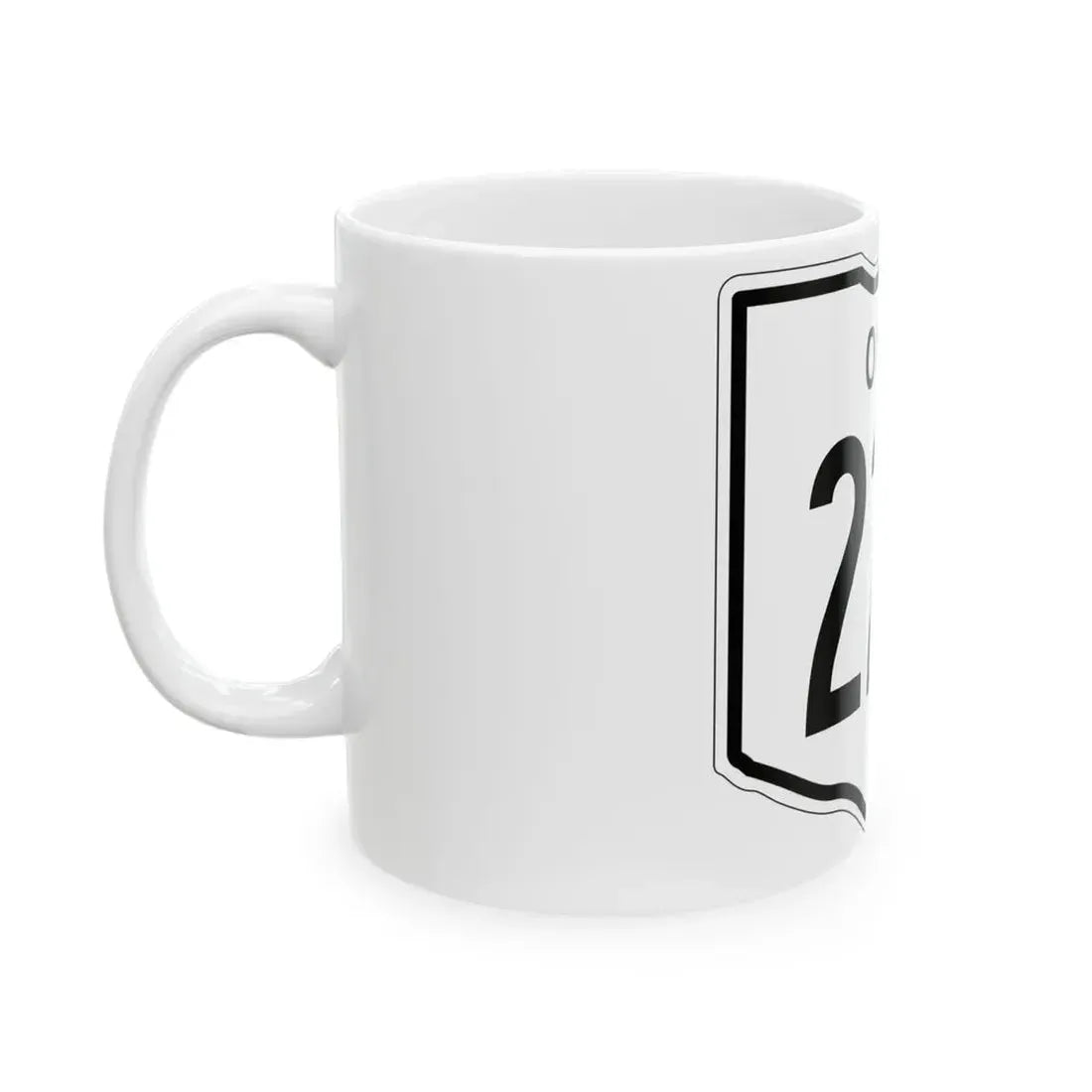 OH-226 1948 (Ohio) (Road Sign) White Coffee Mug - Go Mug Yourself