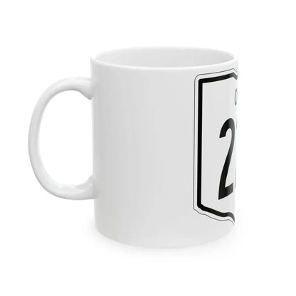 OH-226 1948 (Ohio) (Road Sign) White Coffee Mug - Go Mug Yourself