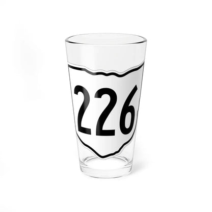 OH-226 1960 (Ohio) (Road Sign) Pint Glass 16oz 16oz - Go Mug Yourself