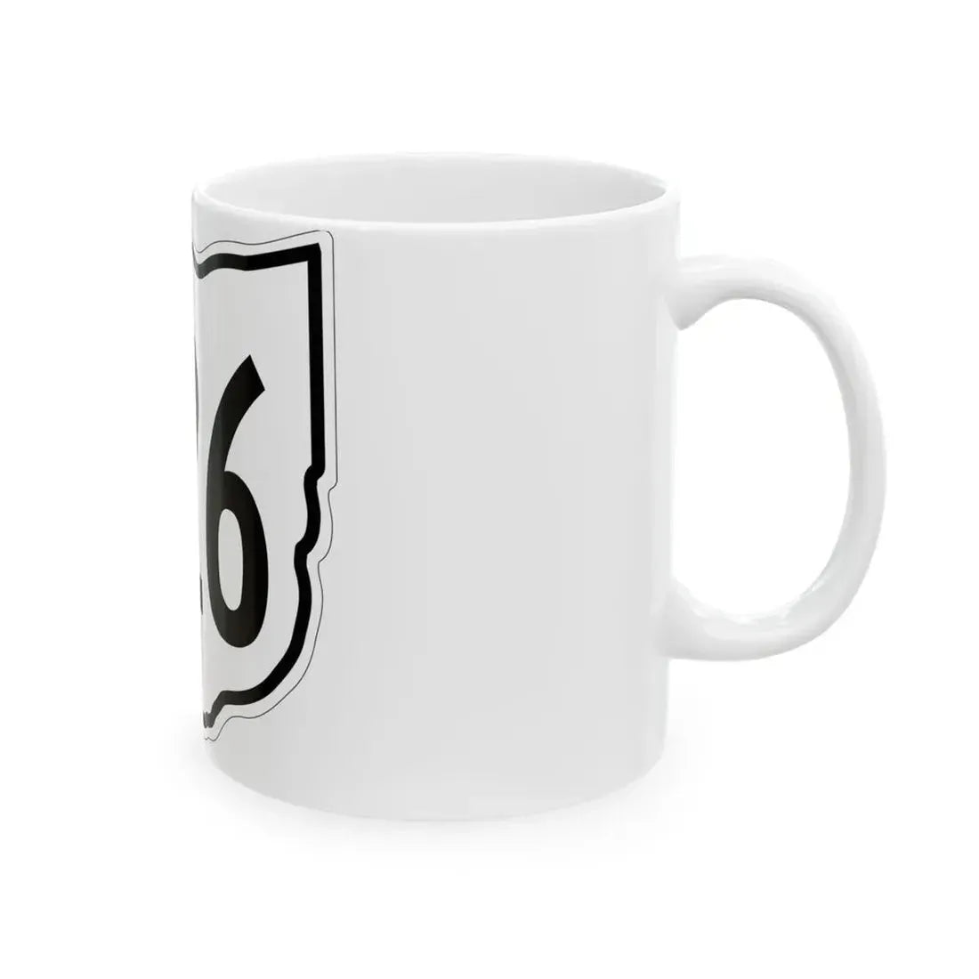 OH-226 1960 (Ohio) (Road Sign) White Coffee Mug - Go Mug Yourself