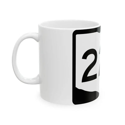 OH-226 (Ohio) (Road Sign) White Coffee Mug - Go Mug Yourself