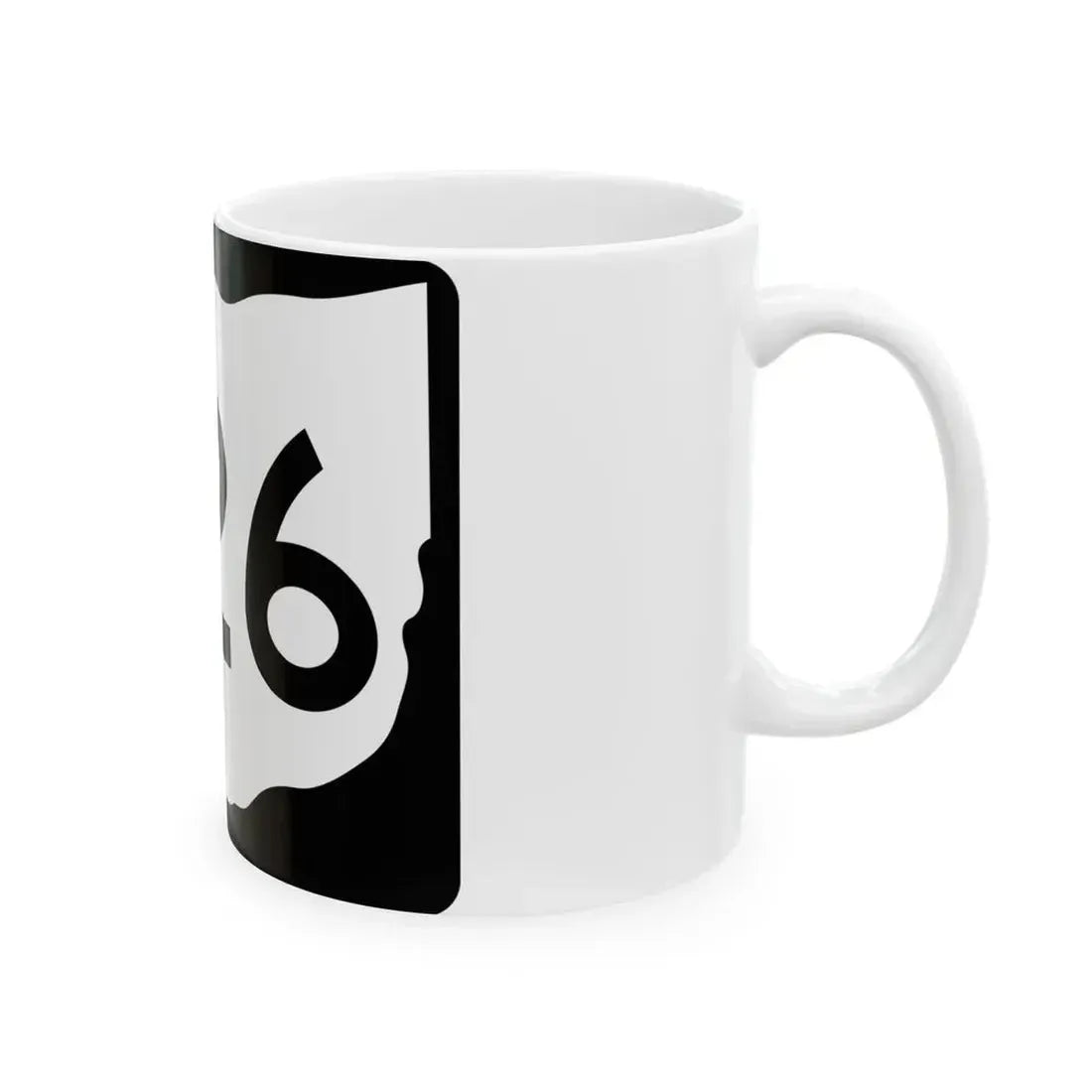 OH-226 (Ohio) (Road Sign) White Coffee Mug - Go Mug Yourself