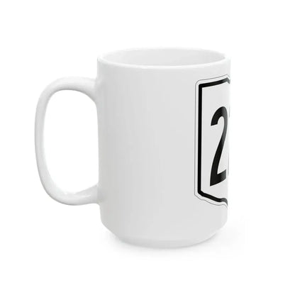 OH-227 1960 (Ohio) (Road Sign) White Coffee Mug - Go Mug Yourself