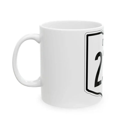 OH-230 1948 (Ohio) (Road Sign) White Coffee Mug - Go Mug Yourself