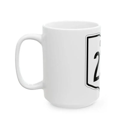 OH-230 1948 (Ohio) (Road Sign) White Coffee Mug - Go Mug Yourself