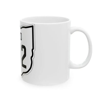 OH-232 1927 (Ohio) (Road Sign) White Coffee Mug - Go Mug Yourself