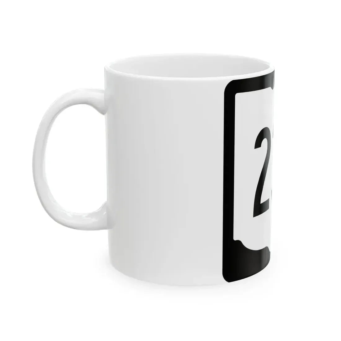 OH-233 1967 (Ohio) (Road Sign) White Coffee Mug - Go Mug Yourself