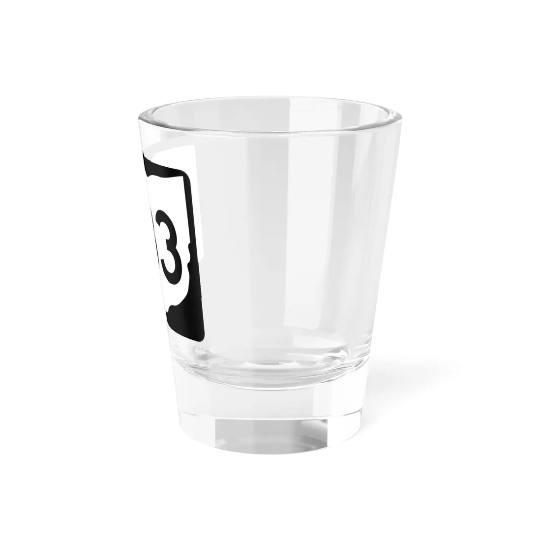 OH-233 (Ohio) (Road Sign) Shot Glass 1.5oz - Go Mug Yourself