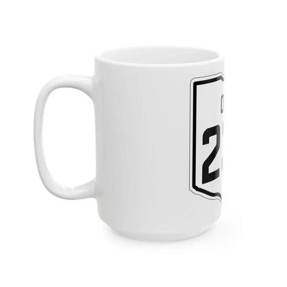 OH-234 1927 (Ohio) (Road Sign) White Coffee Mug - Go Mug Yourself