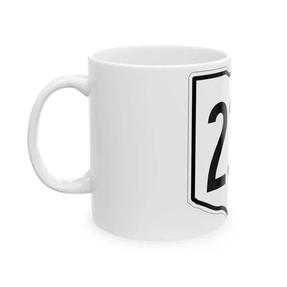 OH-235 1960 (Ohio) (Road Sign) White Coffee Mug - Go Mug Yourself