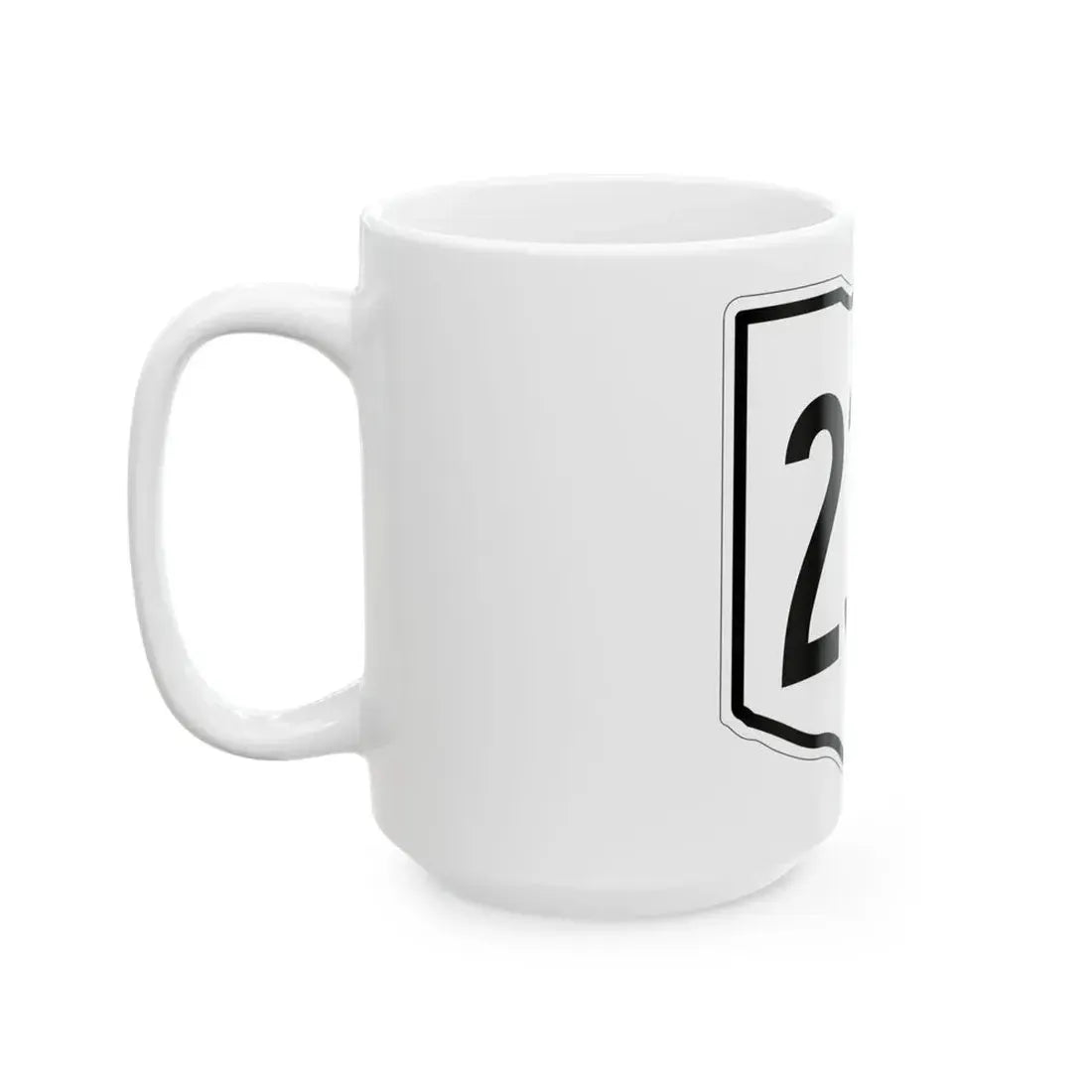 OH-235 1960 (Ohio) (Road Sign) White Coffee Mug - Go Mug Yourself