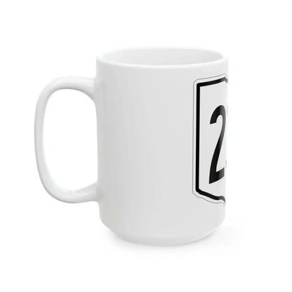OH-235 1960 (Ohio) (Road Sign) White Coffee Mug - Go Mug Yourself