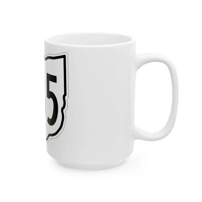 OH-235 1960 (Ohio) (Road Sign) White Coffee Mug - Go Mug Yourself