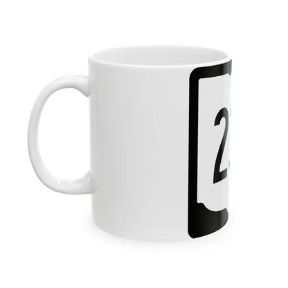 OH-236 1967 (Ohio) (Road Sign) White Coffee Mug - Go Mug Yourself