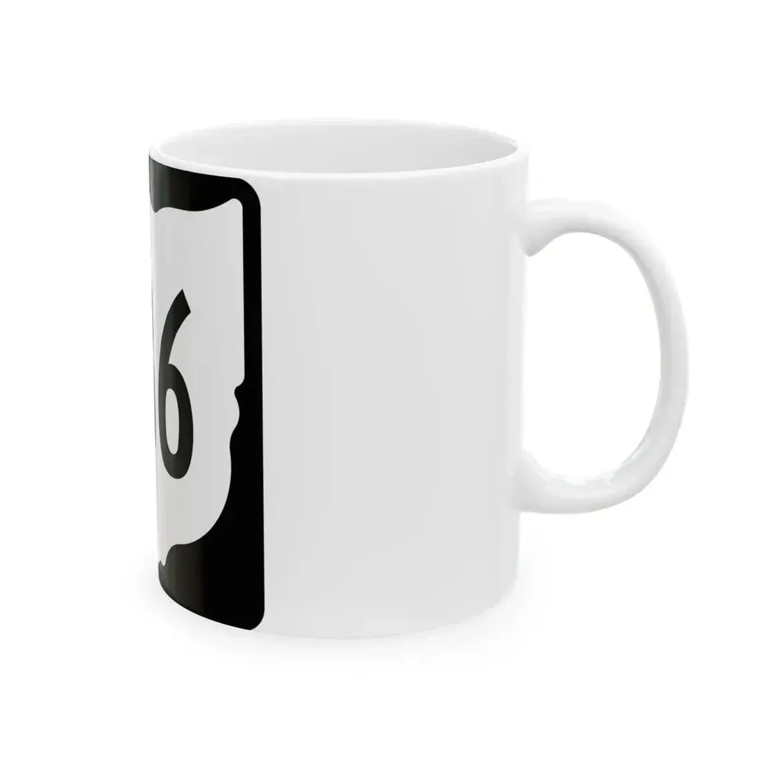 OH-236 1967 (Ohio) (Road Sign) White Coffee Mug - Go Mug Yourself