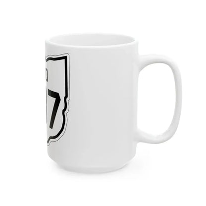 OH-237 1927 (Ohio) (Road Sign) White Coffee Mug - Go Mug Yourself