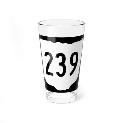 OH-239 1967 (Ohio) (Road Sign) Pint Glass 16oz 16oz - Go Mug Yourself