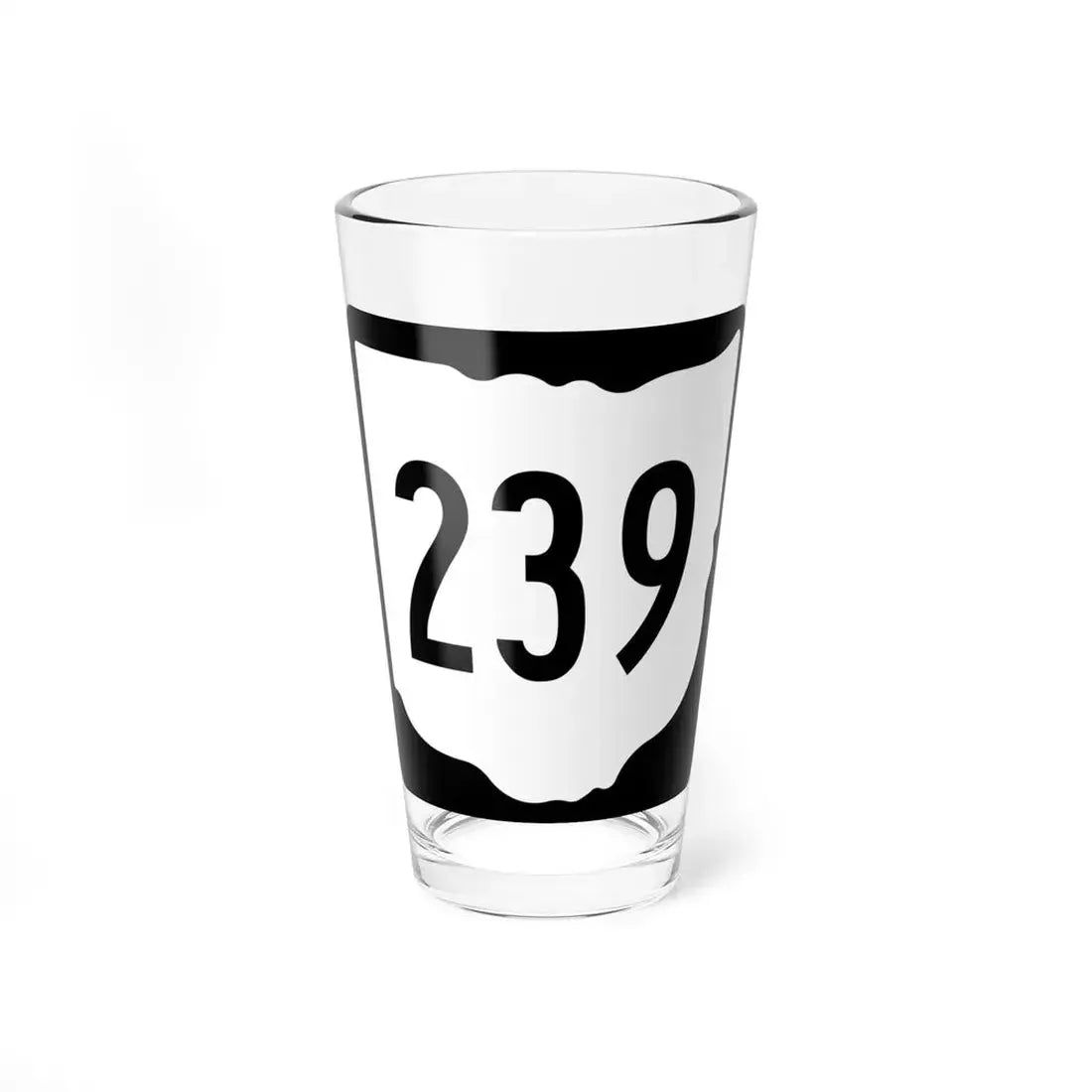 OH-239 1967 (Ohio) (Road Sign) Pint Glss 16oz 16oz - Go Mug Yourself