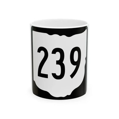 OH-239 1967 (Ohio) (Road Sign) White Coffee Mug 11oz - Go Mug Yourself