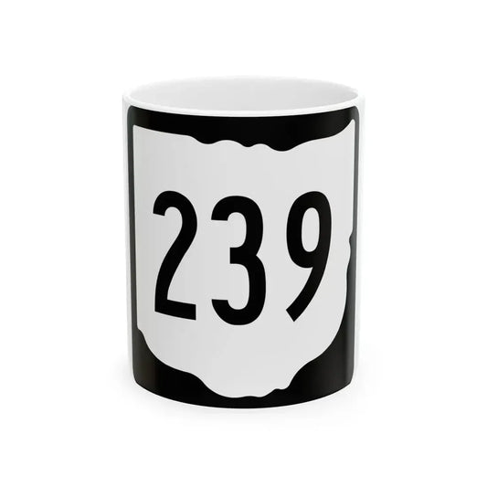 OH-239 1967 (Ohio) (Road Sign) White Coffee Mug 11oz - Go Mug Yourself
