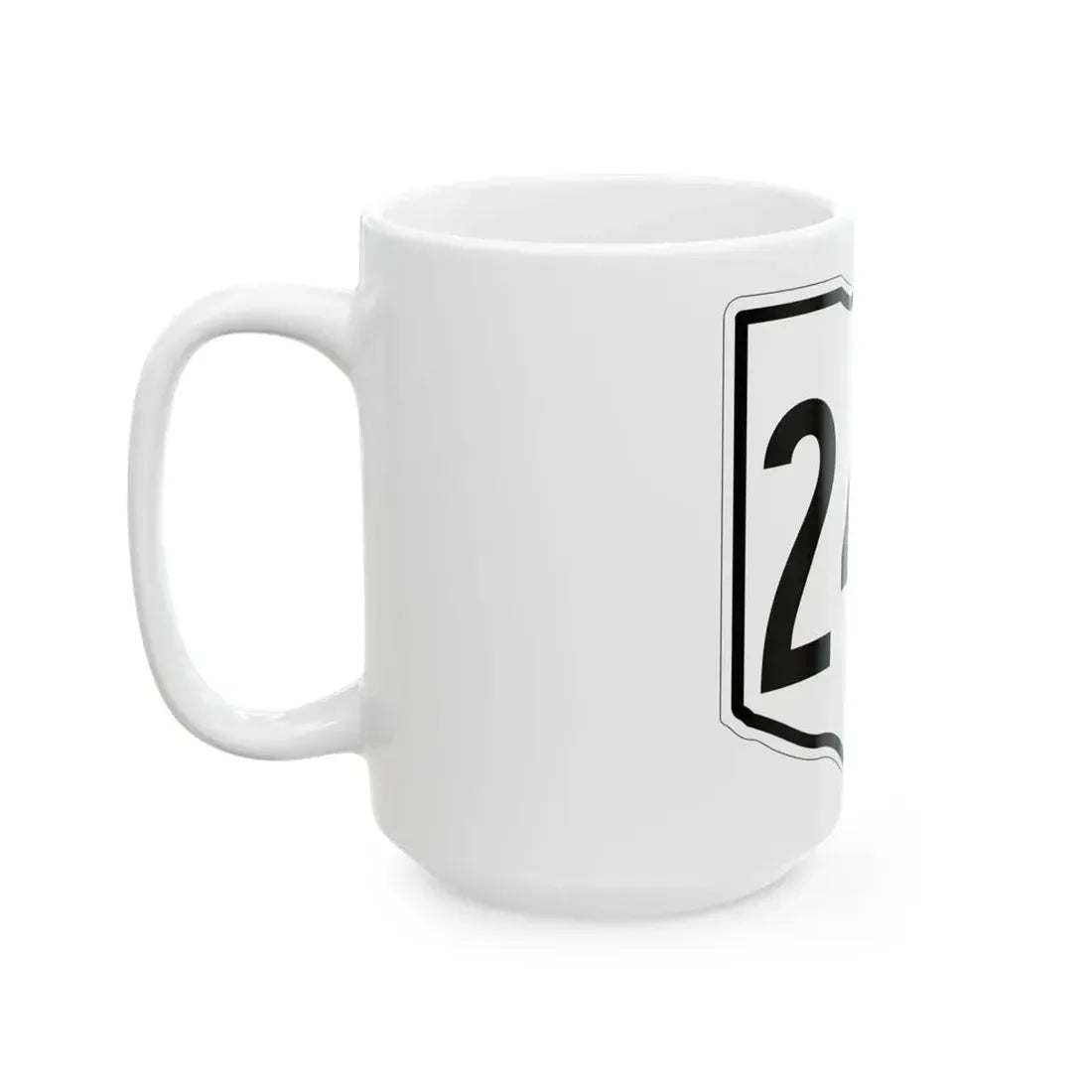 OH-240 1960 (Ohio) (Road Sign) White Coffee Mug - Go Mug Yourself