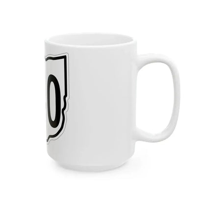 OH-240 1960 (Ohio) (Road Sign) White Coffee Mug - Go Mug Yourself
