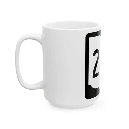 OH-240 1967 (Ohio) (Road Sign) White Coffee Mug - Go Mug Yourself