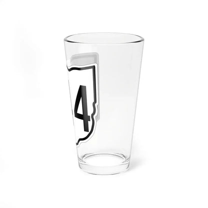 OH-244 1960 (Ohio) (Road Sign) Pint Glass 16oz - Go Mug Yourself
