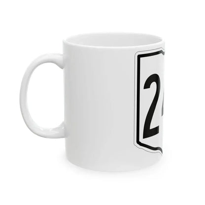 OH-244 1960 (Ohio) (Road Sign) White Coffee Mug - Go Mug Yourself