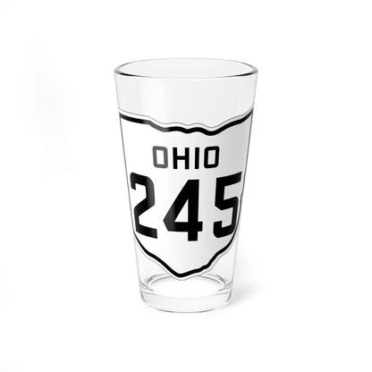 OH-245 1927 (Ohio) (Road Sign) Pint Glass 16oz 16oz - Go Mug Yourself