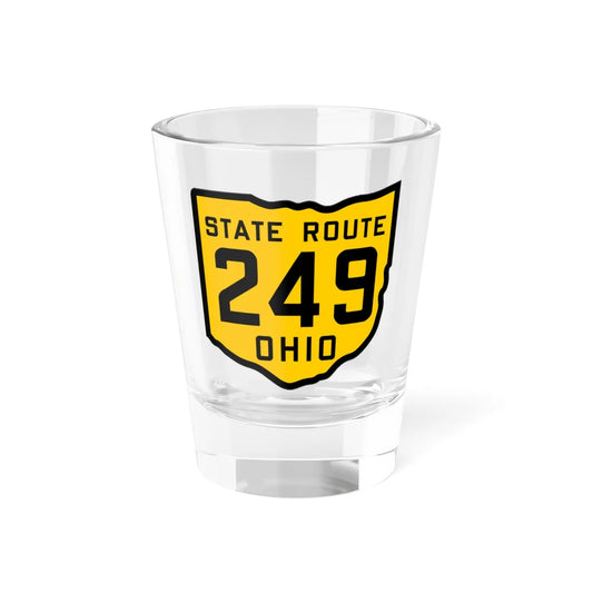 OH-249 1920 (Ohio) (Road Sign) Shot Glass 1.5oz 1.5oz - Go Mug Yourself