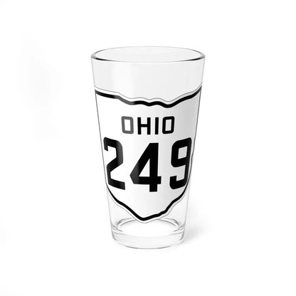 OH-249 1927 (Ohio) (Road Sign) Pint Glass 16oz 16oz - Go Mug Yourself