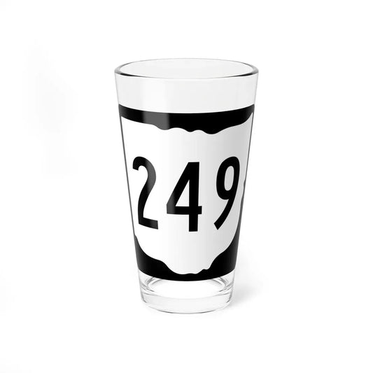 OH-249 1967 (Ohio) (Road Sign) Pint Glass 16oz 16oz - Go Mug Yourself